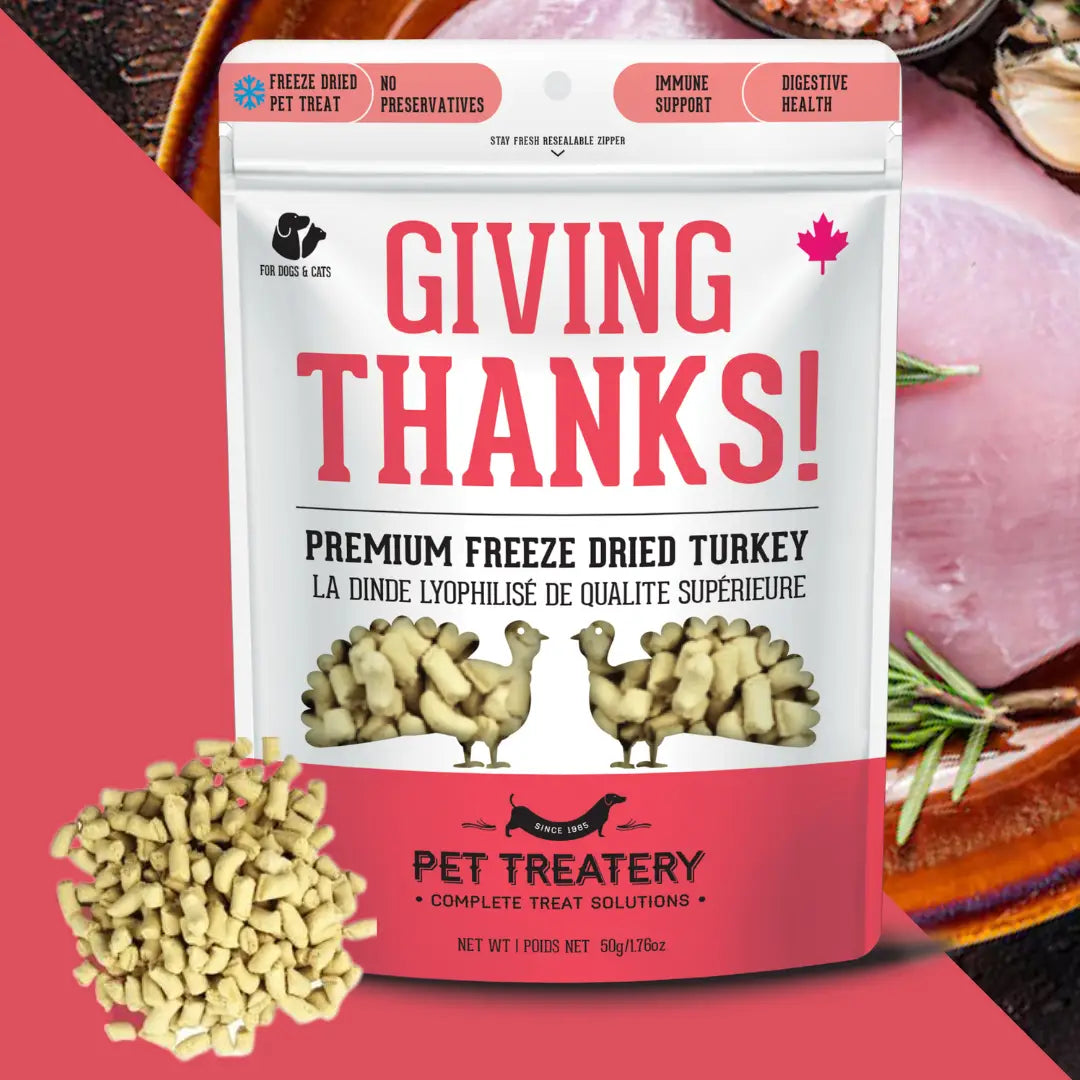 The Grandville Island Pet Treatery - Dinde lyophilisée