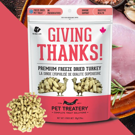 The Grandville Island Pet Treatery - Dinde lyophilisée