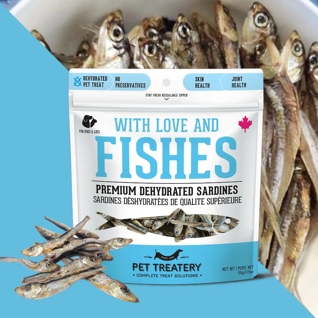 The Grandville Island Pet Treatery - Sardines déshydratées