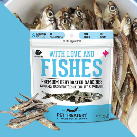 The Grandville Island Pet Treatery - Sardines déshydratées