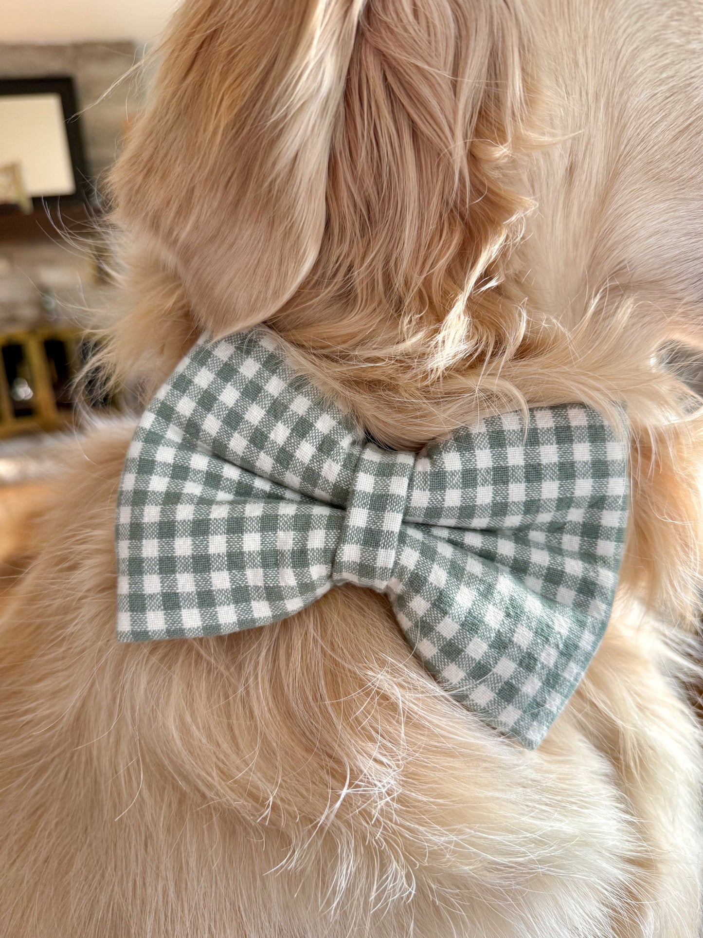 Boucle Green Gingham
