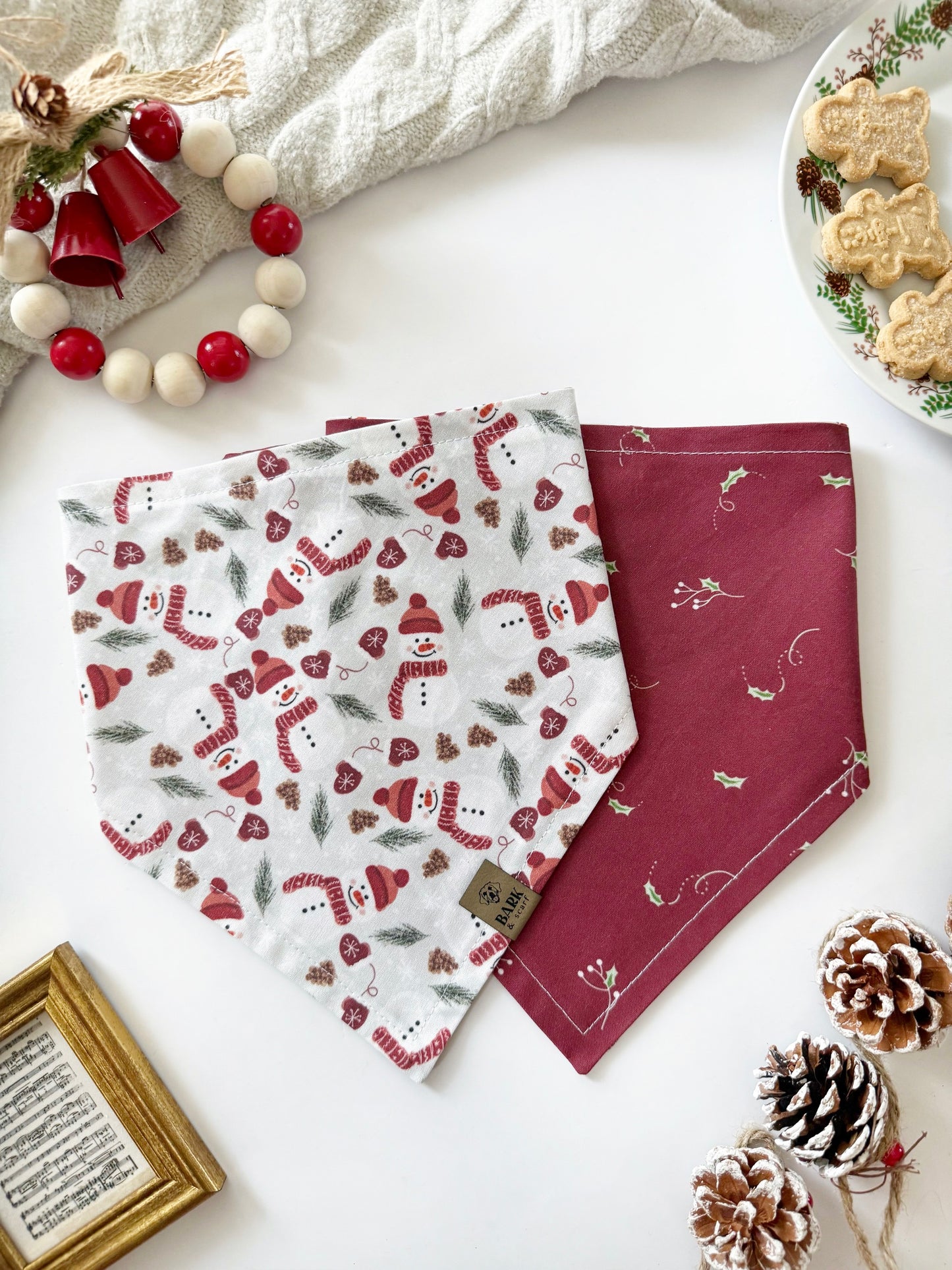 Bandana Winter Snowmen