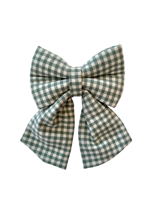 Boucle Green Gingham