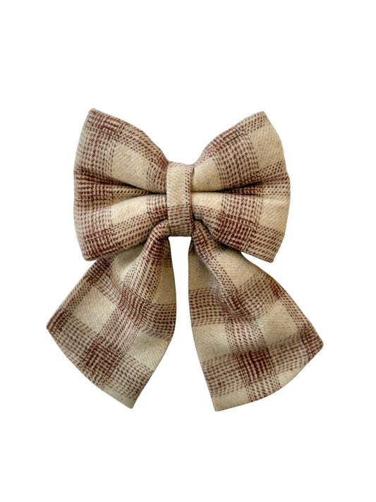 Boucle Chestnut Plaid