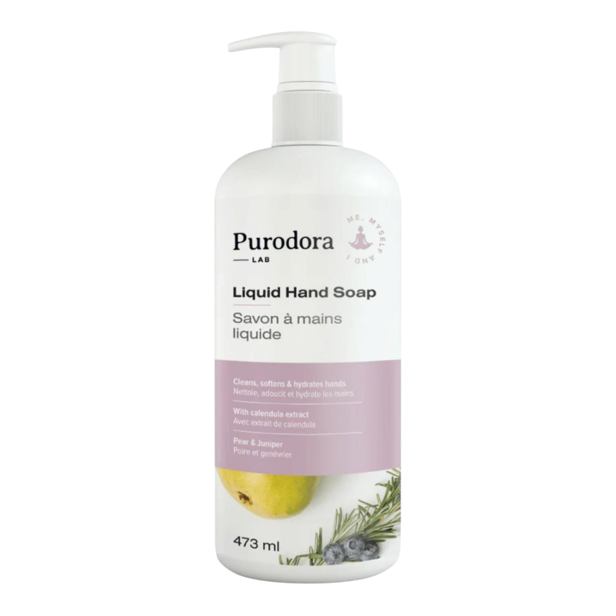 Savon à mains Poire et Genévrier - Purodora