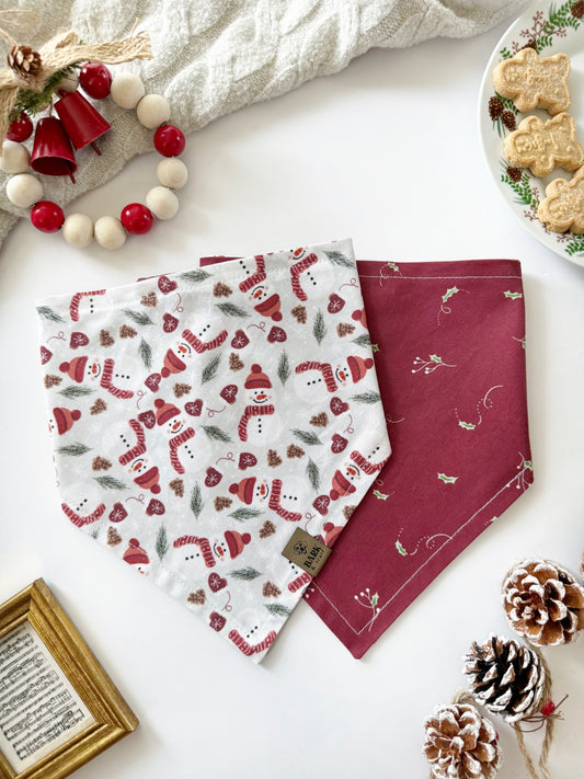 Bandana Winter Snowmen