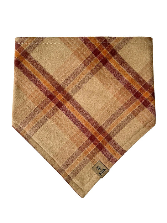 Bandana Caramel Plaid