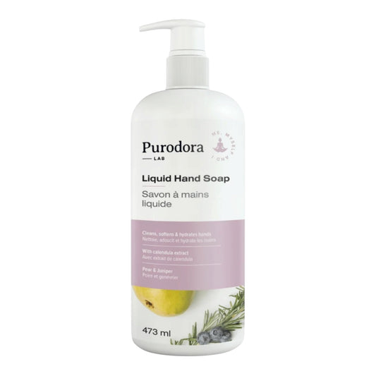Savon à mains Poire et Genévrier - Purodora