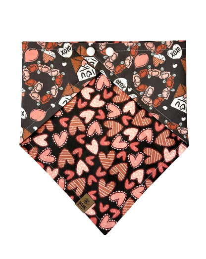 Bandana Boho Hearts